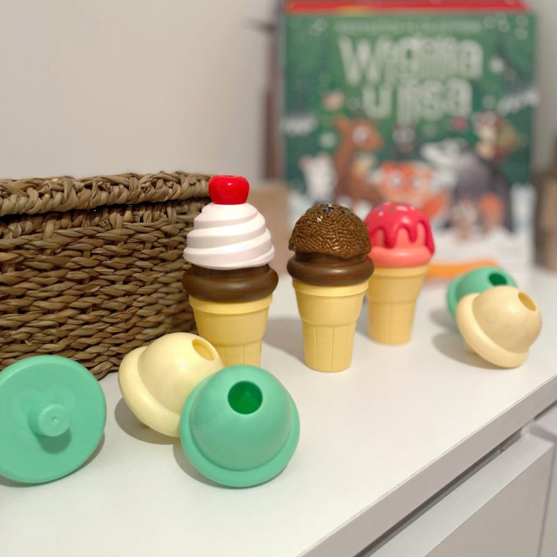 WOOPIE Speelgoed IJsmaker, IJssalon Puzzel 15 stuks