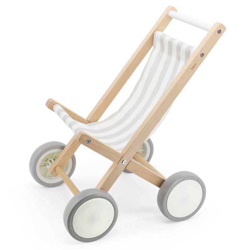 VIGA Houten Poppenwagen - Poppen tot 38CM