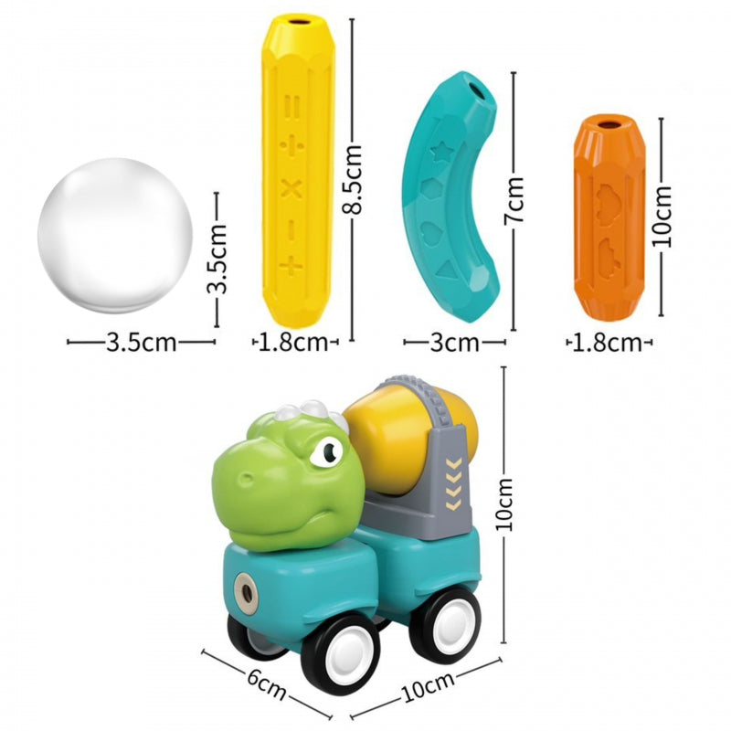 WOOPIE Magnetische Bouwblokken 84 stuks – Dinosaurus Constructieset