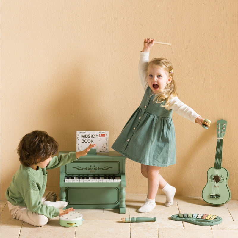 CLASSIC WORLD Houten Speelgoed Vintage Muziekinstrumenten