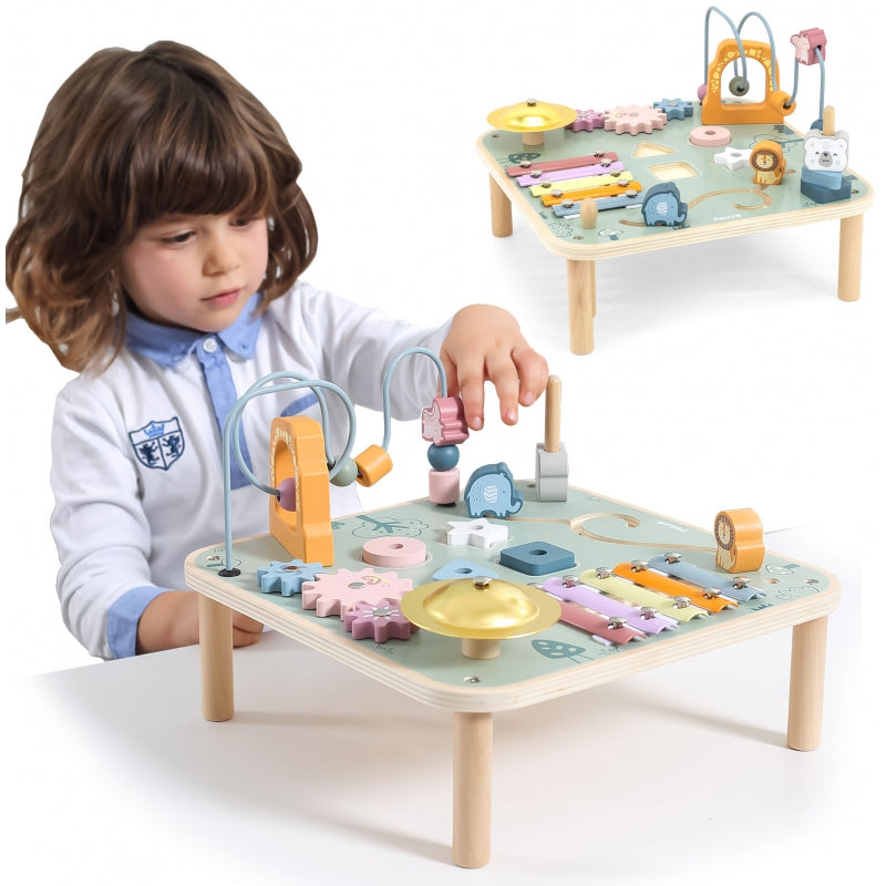 VIGA Speel Tafel Met verschillende spellen