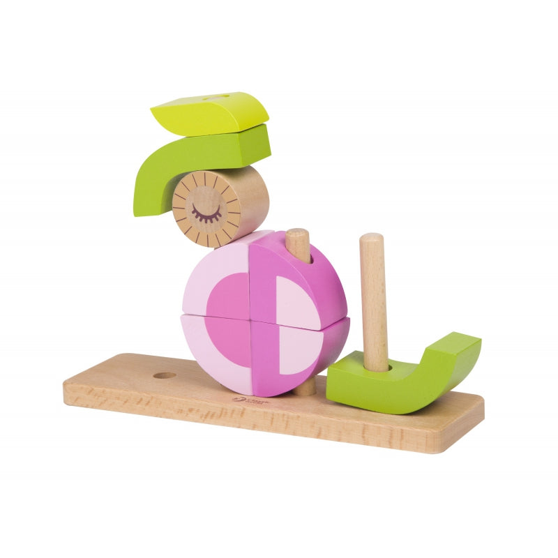 CLASSIC WORLD Kreatywne Drewniane Klocki Przestrzenne 3D Sowa