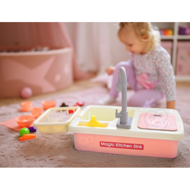 WOOPIE 2-in-1  speelgoed Gootsteen Keuken set met Kraan en Water