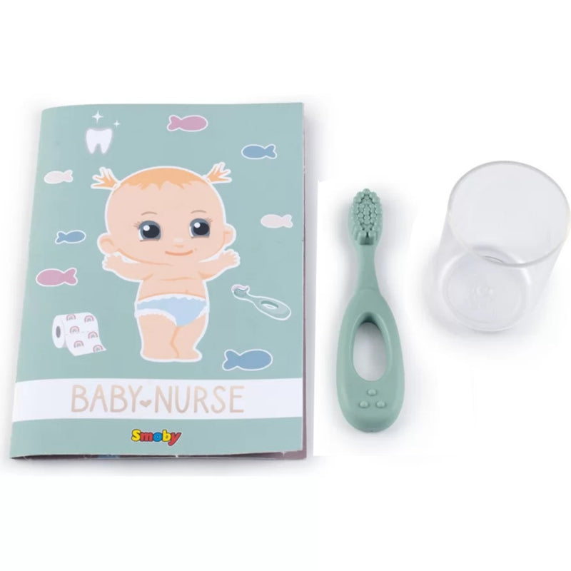 SMOBY Baby Nurse Dwustronna Toaleta Łazienka Dla Lalki z Akcesoriami