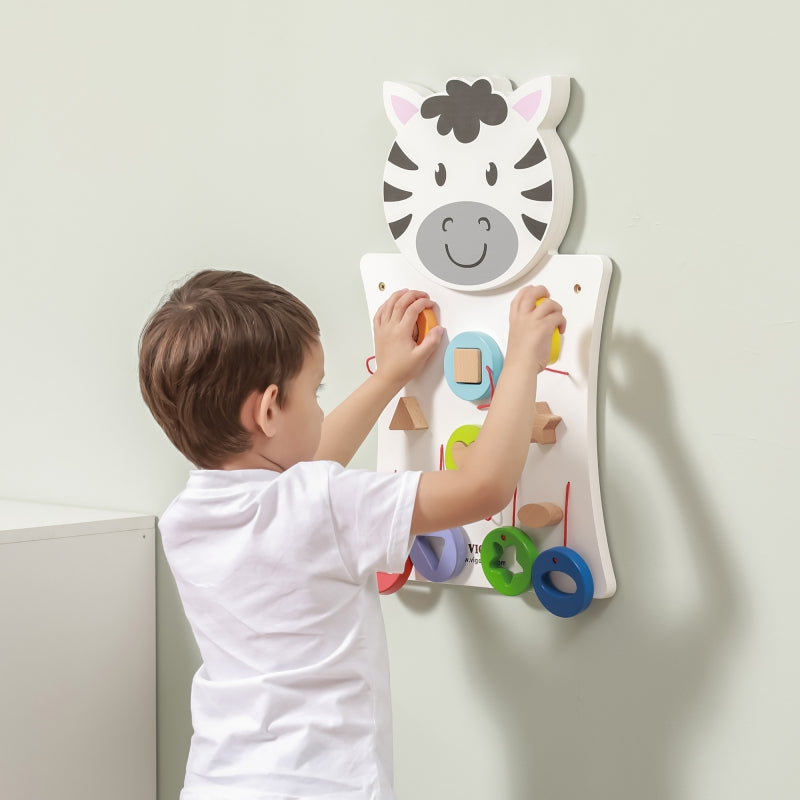 VIGA Houten Zebra Speelbord - FSC Certificaat