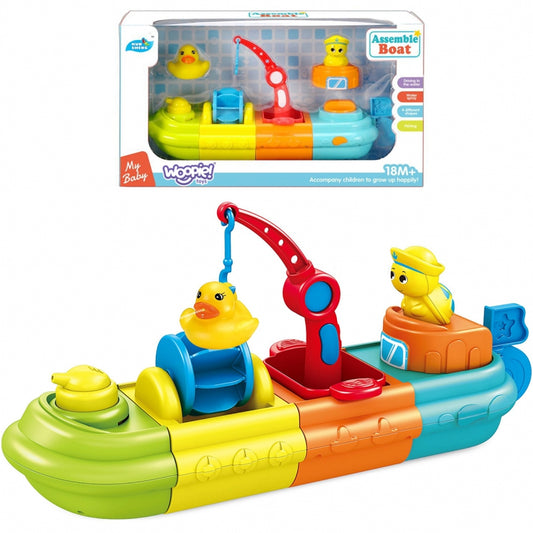 WOOPIE Waterspeelgoed voor Baby's in bad: Schip
