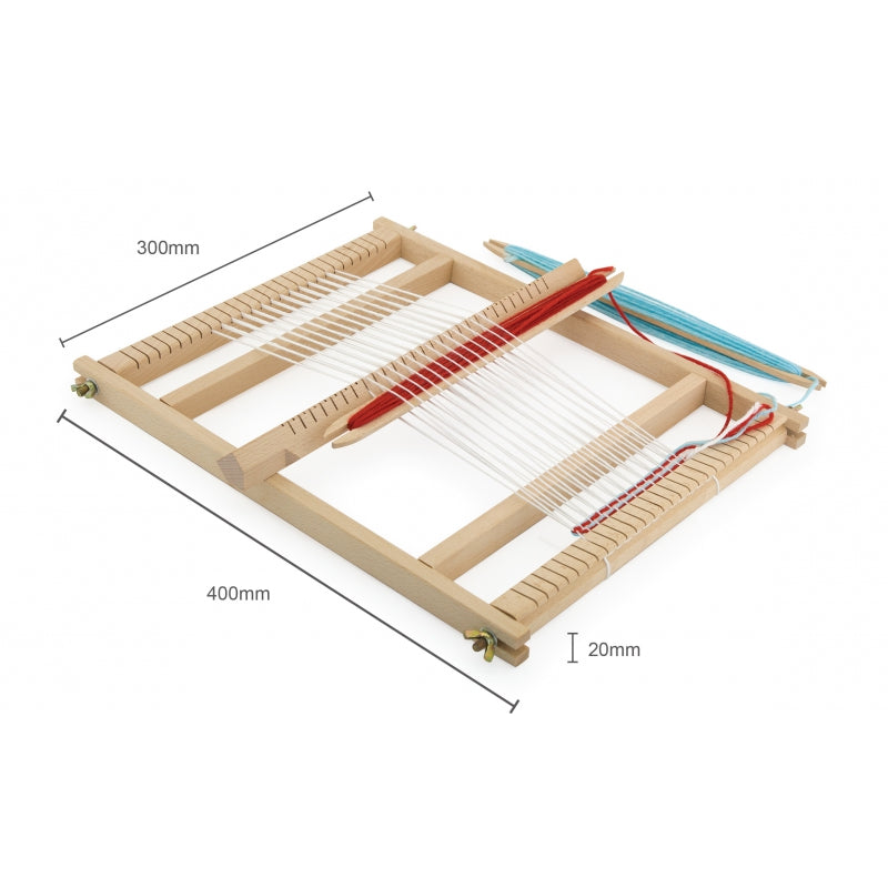 VIGA Houten Weefraam – Weefwerkplaats – Montessori Weefset