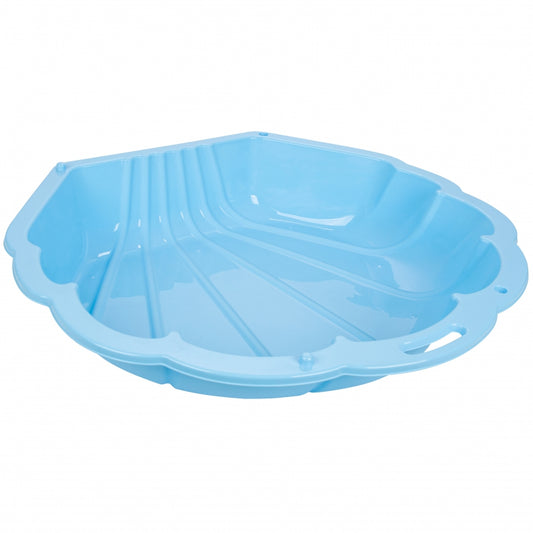 WOOPIE Zandbak Zwembad Schelp Blauw 3in1 Droog Zwembad 1 stuk