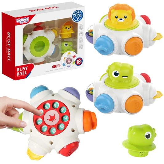 WOOPIE Sensorische Kubus, Kosmische Raket Activiteit voor Baby's