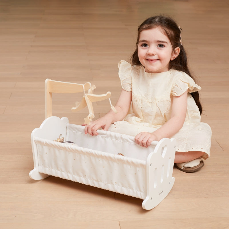 VIGA houten poppenwieg