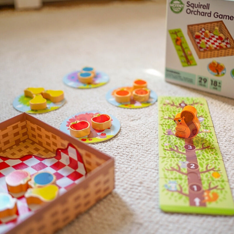 WOOPIE GREEN Houten Eekhoorn Bordspel - FSC gercertificeerd