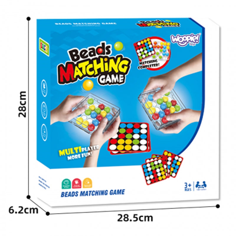 WOOPIE Snelle Vingertjes spel, Match de kleuren van de kaartjes Behendigheidsspel