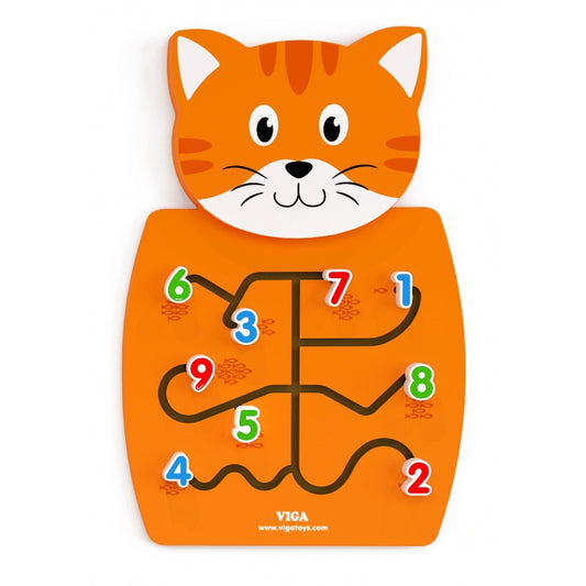 VIGA Houten Katten Speelbord - FSC Certificaat