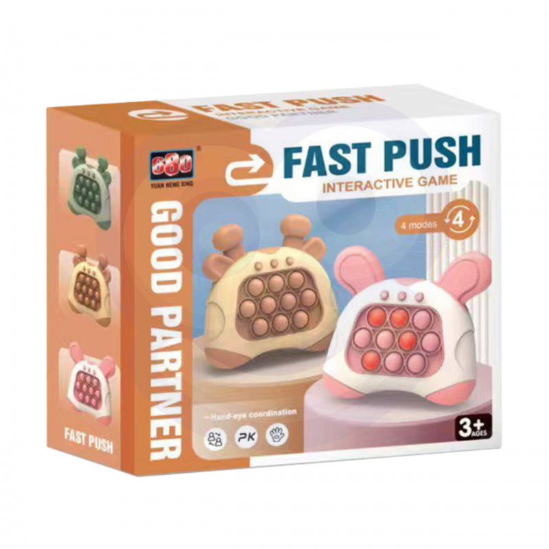 WOOPIE Fidget Pop It spel - Elektronisch spel - Stress verlichtend - Giraf