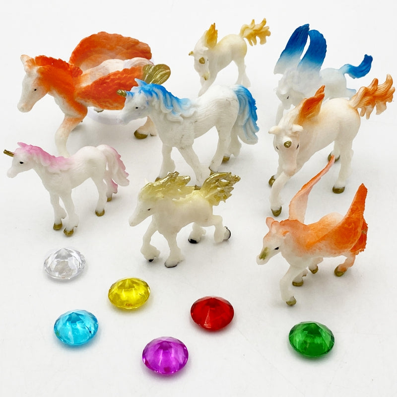 WOOPIE Eenhoorns, Unicorns figuren – 16 stuks