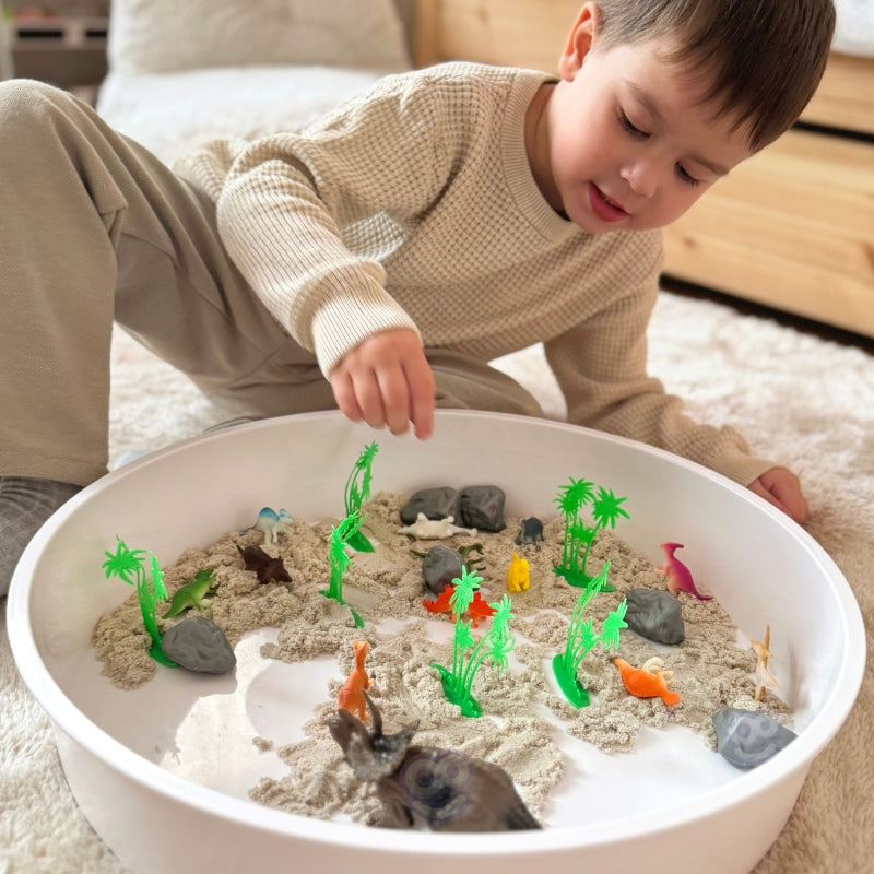 WOOPIE Dinosaurussen Figuren 40 stuks - Dino figuren speelgoed in doos