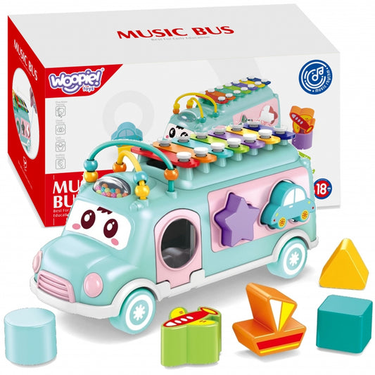 WOOPIE BABY Muzikale sorteer Auto met Xylofoon - Groen
