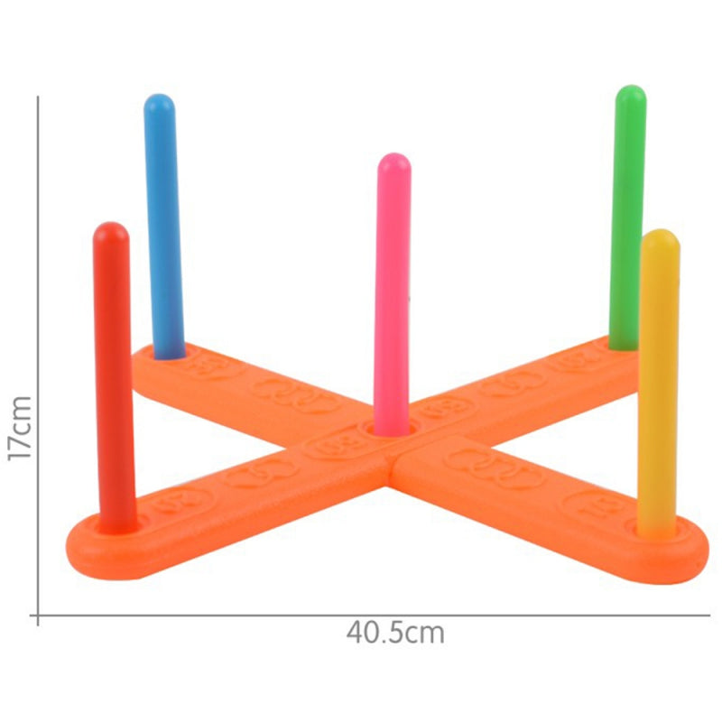WOOPIE Ring werpen spel - Behendigheidsspel - Ringen gooien