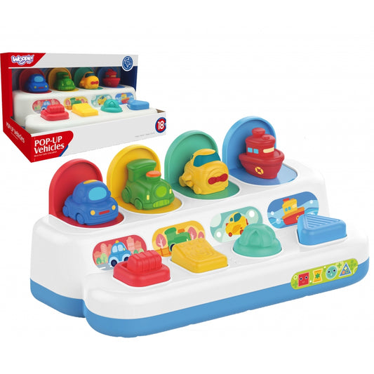 WOOPIE Educatief Speelgoed Pop-up Voertuigen voor baby's