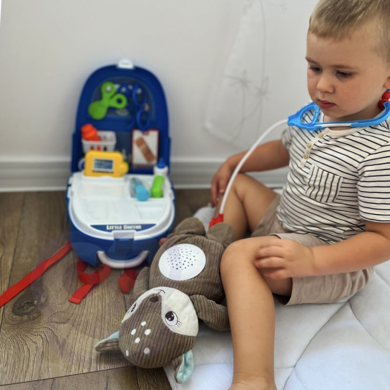 WOOPIE  Kleine Dokter in Rugzak speelgoed set 18 stuks