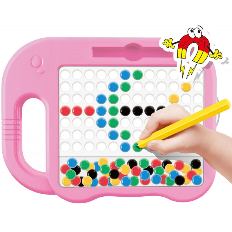 WOOPIE Magnetisch Bord voor Kinderen - MagPad - Montessori speelgoed - Olifant - Roze