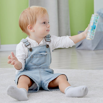 CLASSIC WORLD Regenbuis met Balletjes Blauw