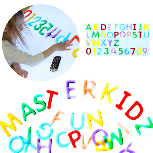 MASTERKIDZ Set van Letters en Cijfers - Alfabet - Montessori