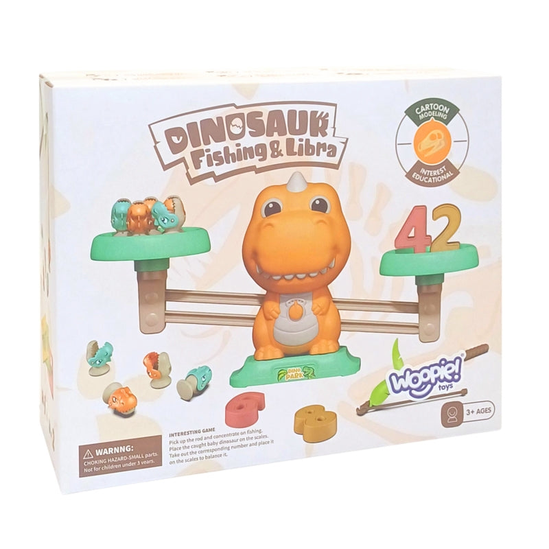 WOOPIE Weegschaal Balansspel Vissen Vangen met telraam