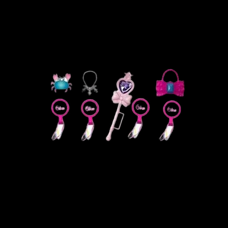WOOPIE SpeelgoedSet van 4 Magische Prinsessen inclusief Accessoires