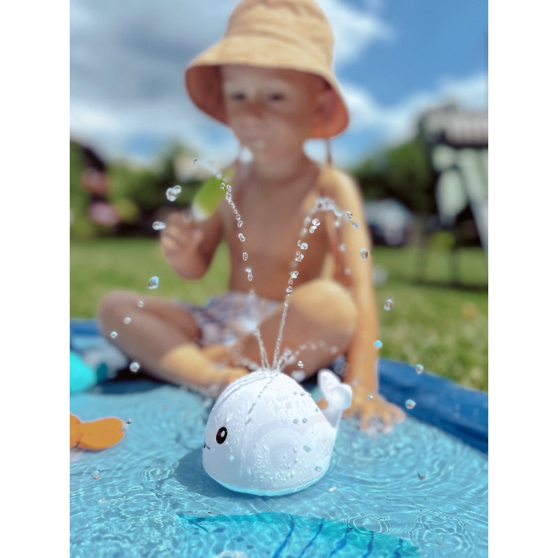 WOOPIE BABY Bad Speelgoed Walvis Spuitende Water Fontein LED