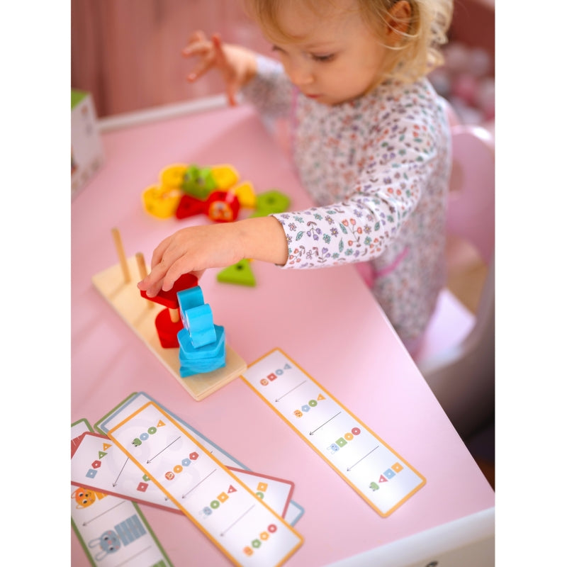 WOOPIE GREEN Puzzel Dierentoren voor kinderen 27 stuks - FSC - Montessori Speelgoed