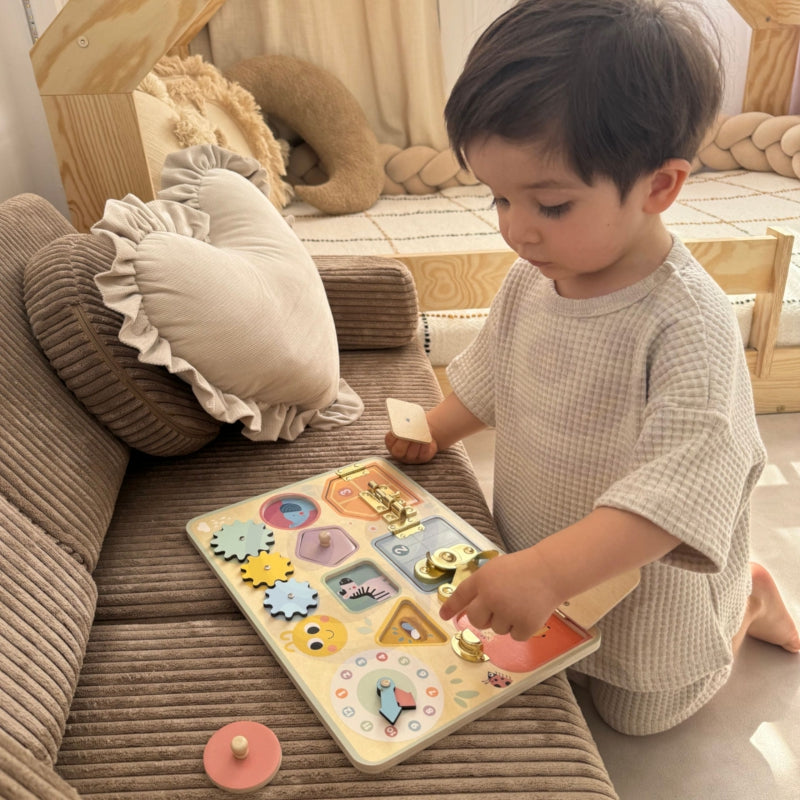 TOOKY TOY Speelgoed Tandwielen bord