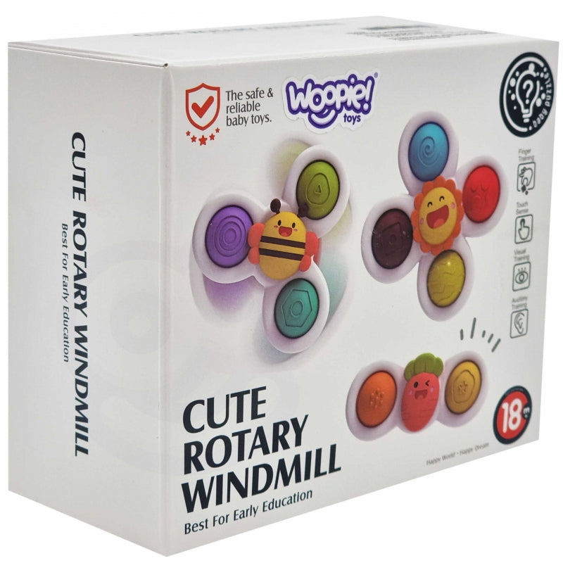 WOOPIE BABY 3-in-1 Fidget Spinner - Sensorisch Speelgoed - Educatief