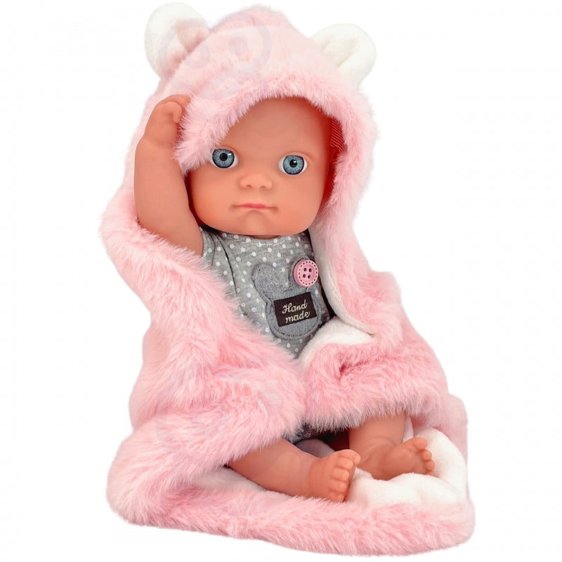 WOOPIE Eerste Babypop met Konijnendeken 23 cm
