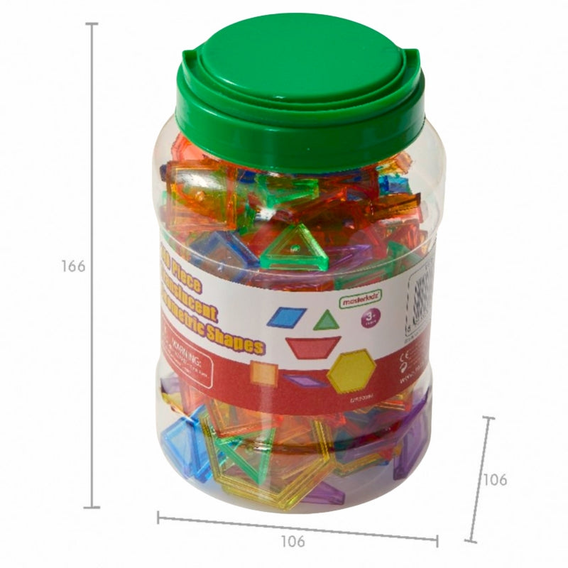 MASTERKIDZ Tangram Mozaïekblokkenset - 140 stuks