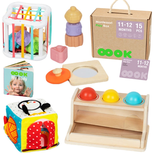TOOKY TOY Speelgoed Box voor 11-12 Maanden - XXL