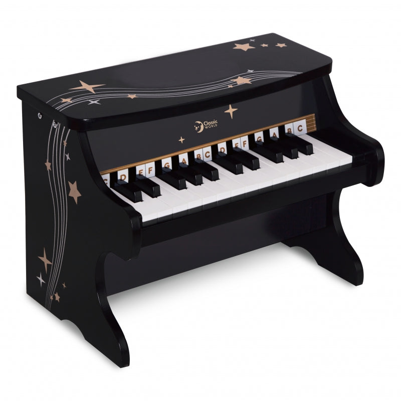 CLASSIC WORLD Piano voor kinderen - Zwart