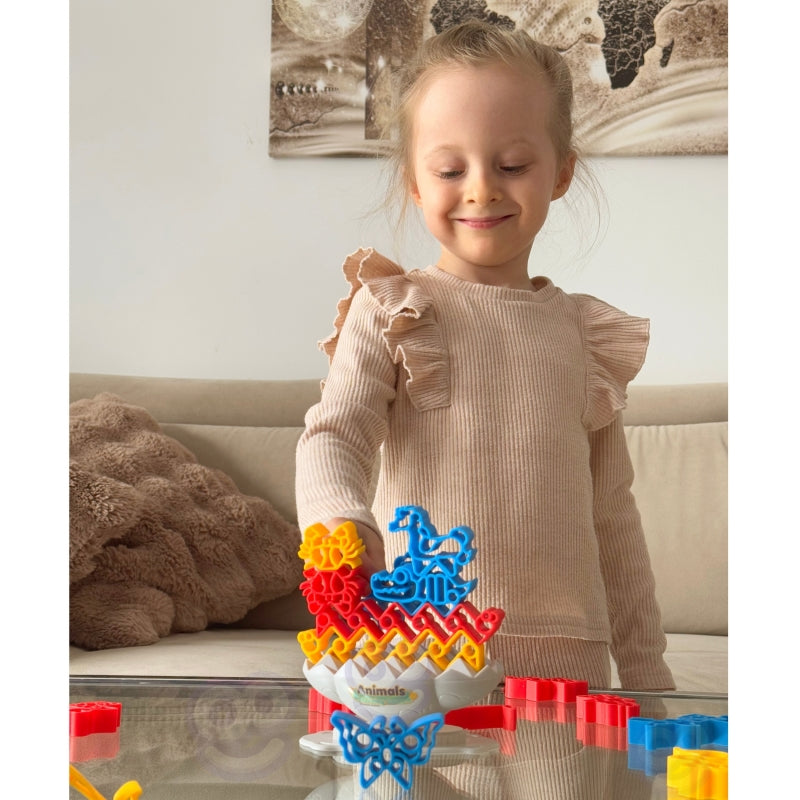 WOOPIE Balanceerspel Dieren,  Behendigheidsspel, Dieren Toren