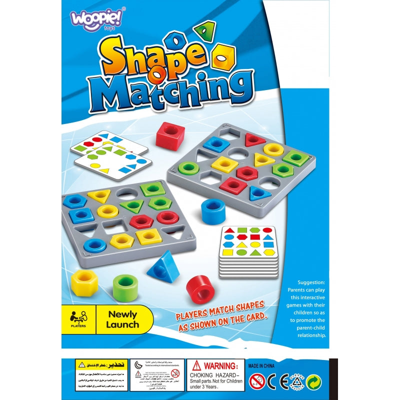 WOOPIE Vormen Matchen en sorteren spel, Logisch Spel