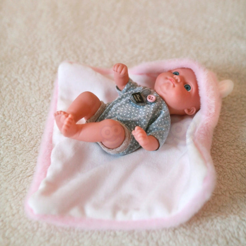 WOOPIE Eerste Babypop met Konijnendeken 23 cm