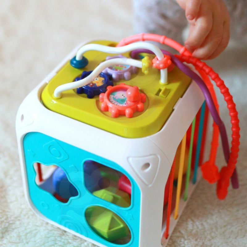 Woopie sensorische educatieve activiteitenkubus voor Baby's