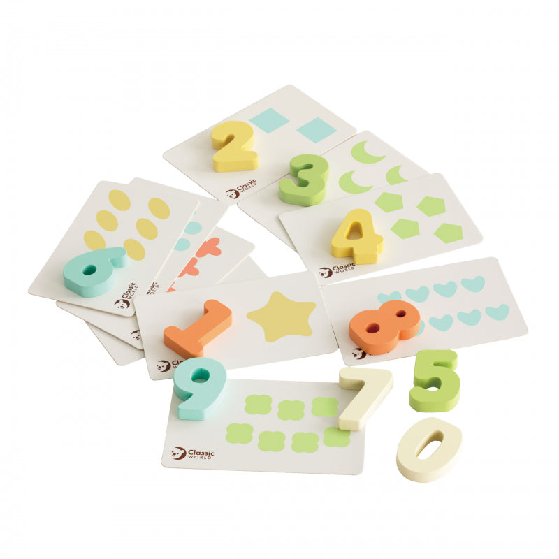 CLASSIC WORLD Pastel Baby Set Box - Eerste Speelgoed voor Leren van 12 tot 18 maanden