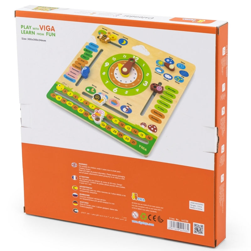 VIGA Leerbord Kalender Engels leren