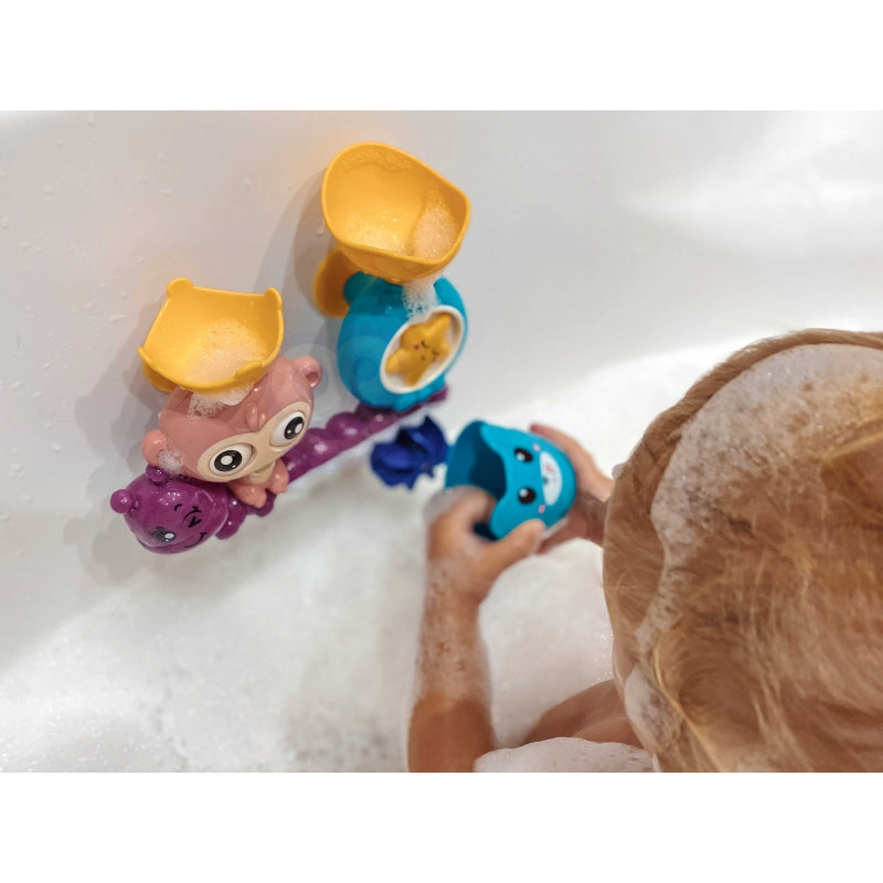 WOOPIE Badspeelgoed Aapje + Beker voor Baby's