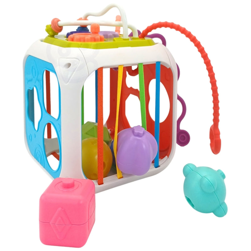 Woopie sensorische educatieve activiteitenkubus voor Baby's