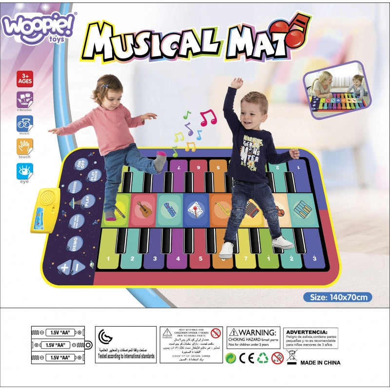 WOOPIE Interactief Muziek Dansmat XXL