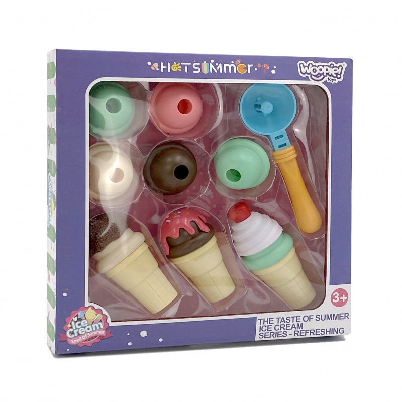 WOOPIE Speelgoed IJsmaker, IJssalon Puzzel 15 stuks