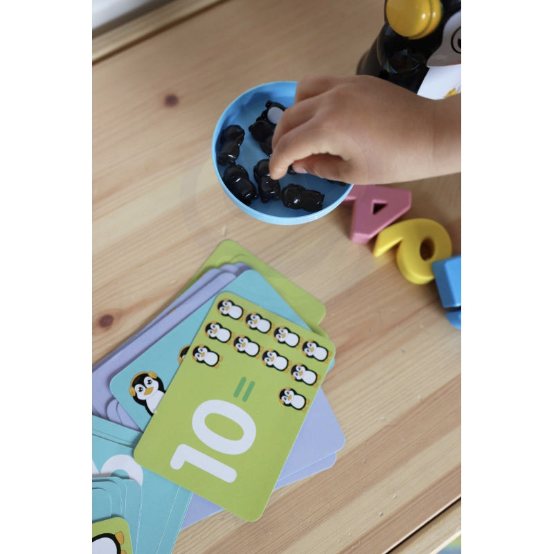 WOOPIE Speelgoed Weegschaal Pinguïn - Balanceer Schaal - Leer Rekenen