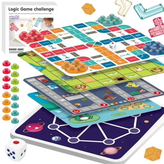 WOOPIE 10-in-1  Bordspellen Set - Spellenpakket