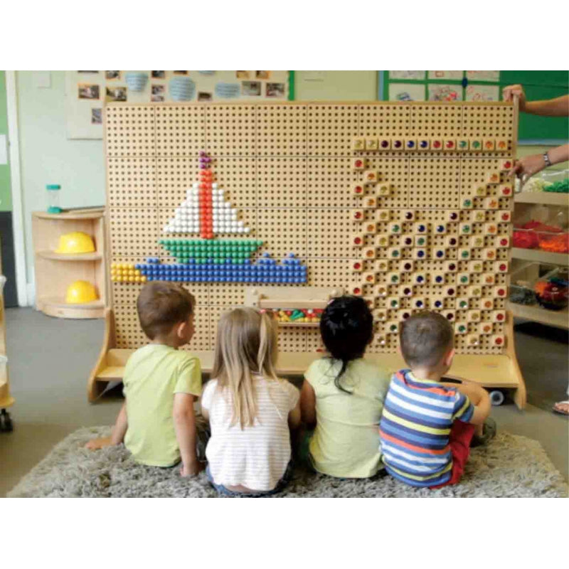 MASTERKIDZ  Wolnostojąca Tablica Naukowa Kreatywna STEM 166 x 125